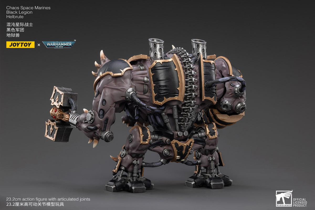 PRE-ORDER Warhammer 40k - Black Legion - Helbrute 1/18 [May 2023 Release]