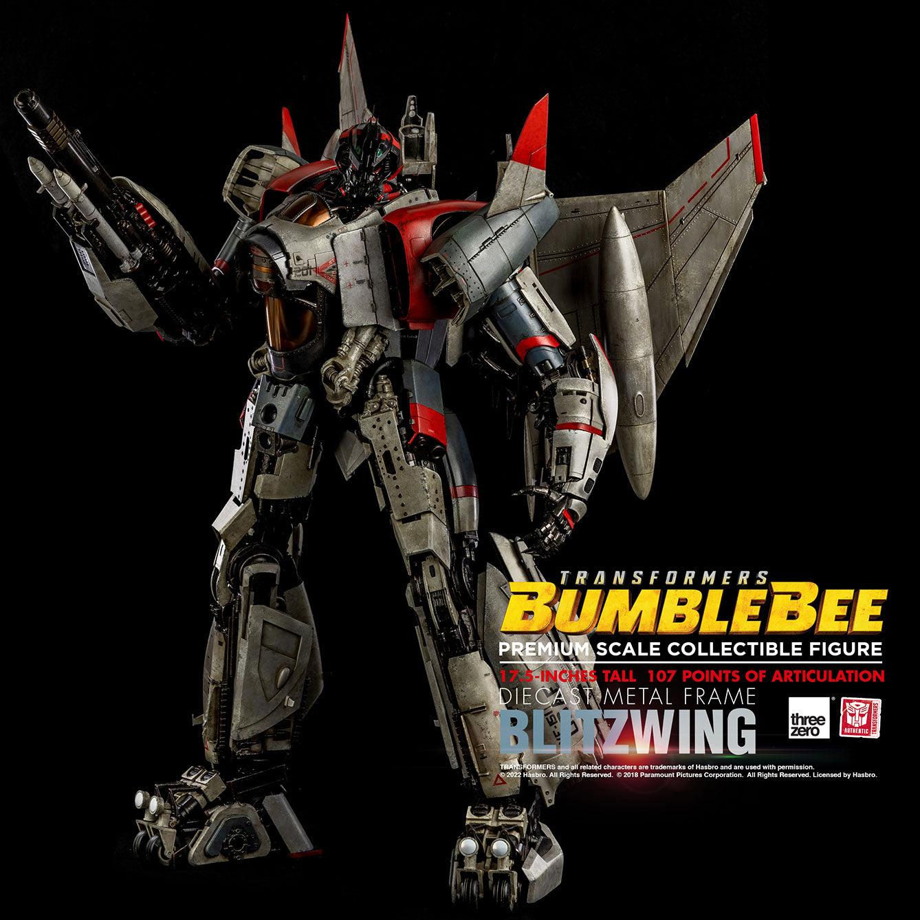 PRE-ORDER Transformers Bumblebee - Blitzwing [4th Quarter 2022 Release]
