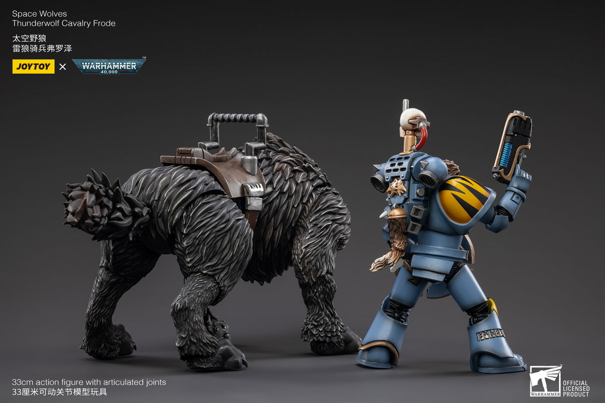 PRE-ORDER Warhammer 40k - Space Wolves - Thunderwolf Cavalry Frode 1/18 [May 2023 Release]