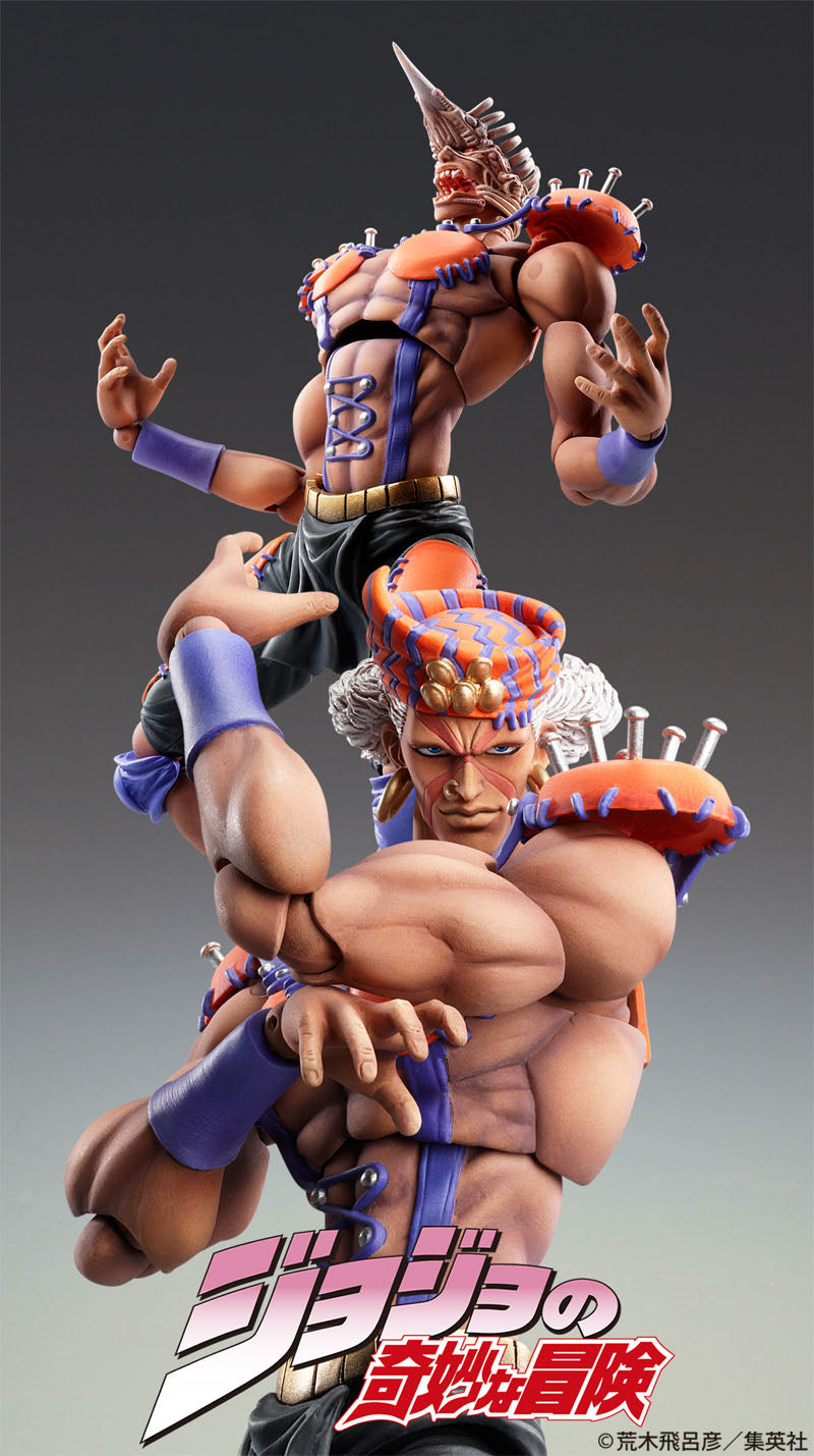 PRE-ORDER Super Action Statue #46 - Jojo's Bizarre Adventure: Battle Tendency - Esidisi [4th Release]