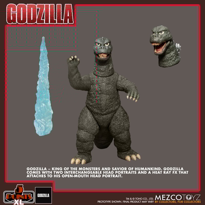PRE-ORDER 5 Points XL - Godzilla vs Mechagodzilla (1974) Three Figure Boxed Set