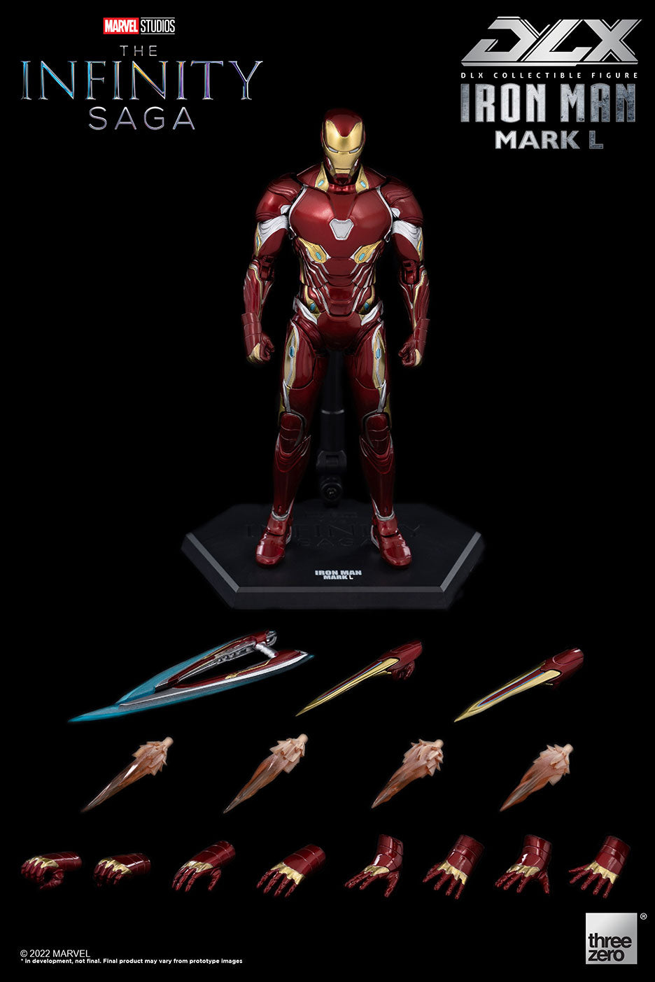 PRE-ORDER Marvel Studios: The Infinity Saga – DLX Iron Man Mark 50 [2023-Q1 Release]