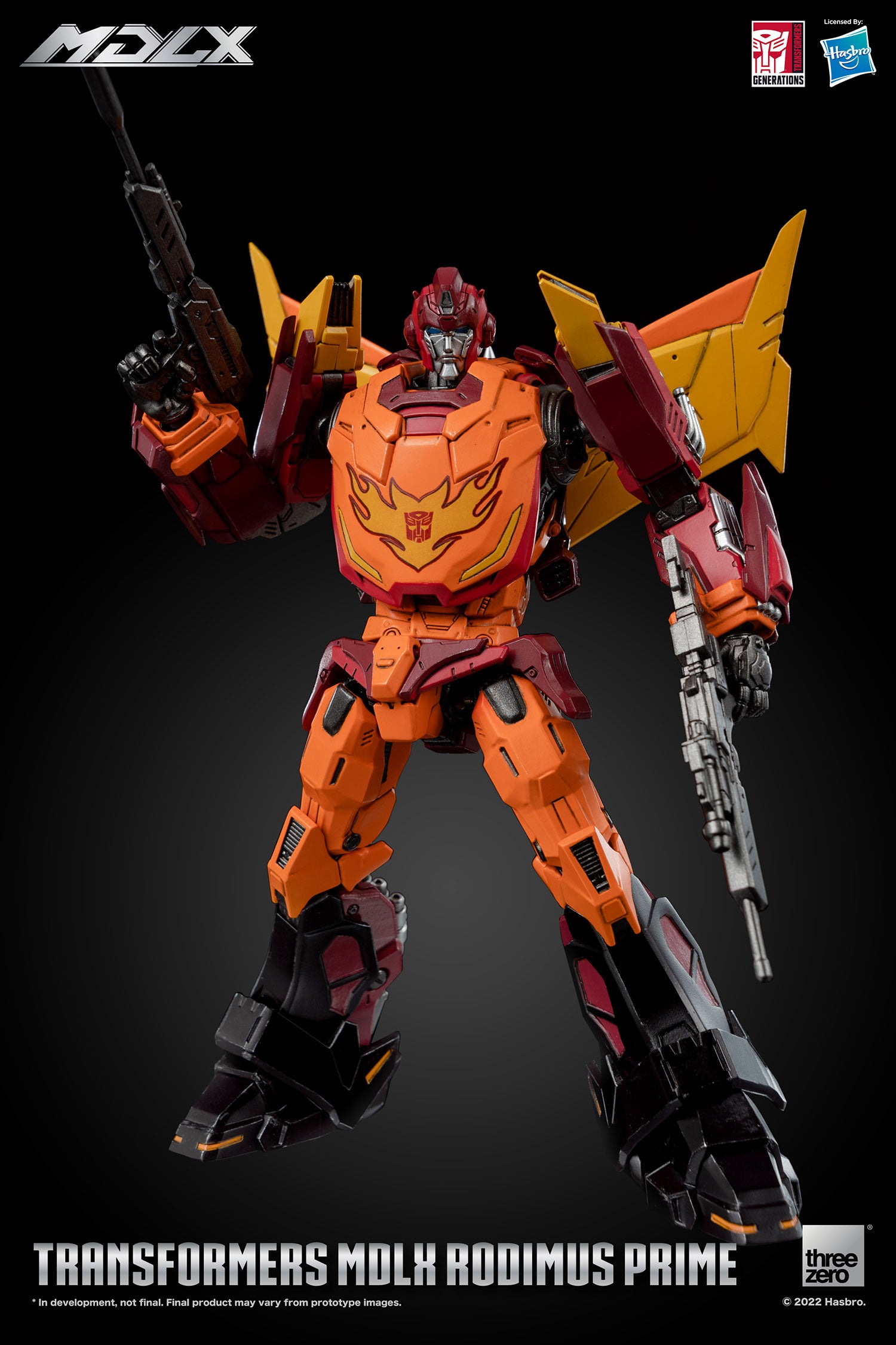 PRE-ORDER Transformers - MDLX Rodimus Prime