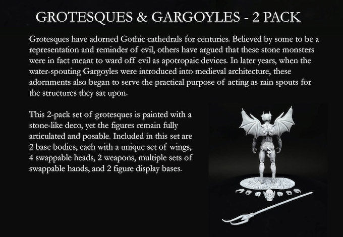 PRE-ORDER Biblical Adventures: Book One - Grotesque and Gargoyle 1/12