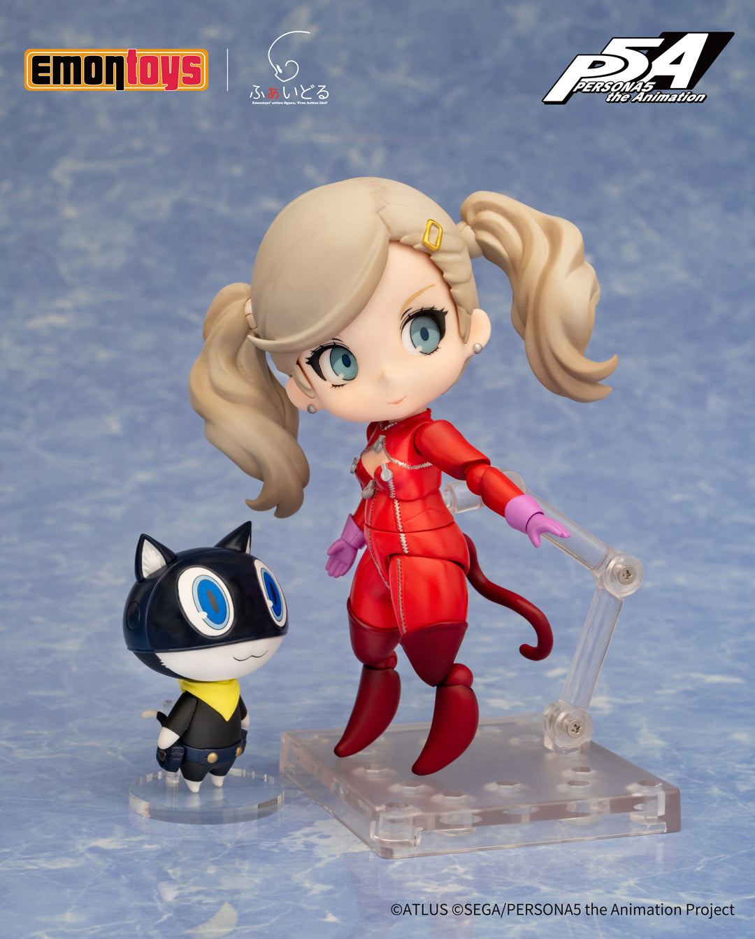 PRE-ORDER Deformed Action Figure Free Action Idol Vol. 3 - Persona 5 the Animation - Ann Takamaki: Phantom Thief Ver.