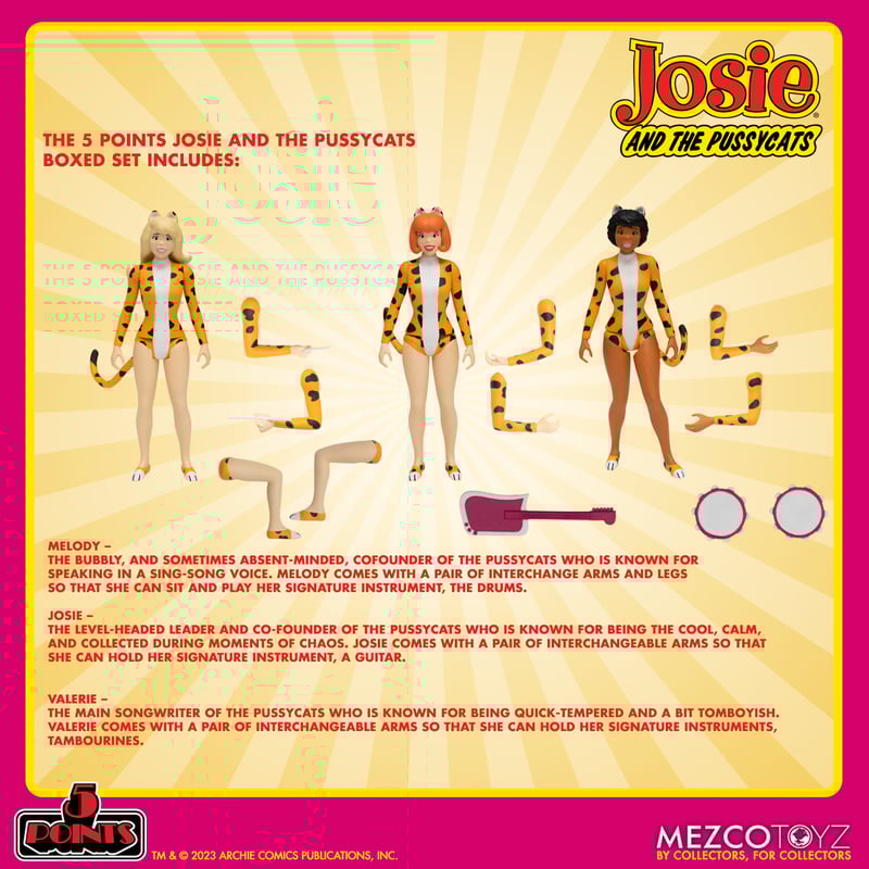 PRE-ORDER 5 Points - Josie and the Pussycats Boxed Set