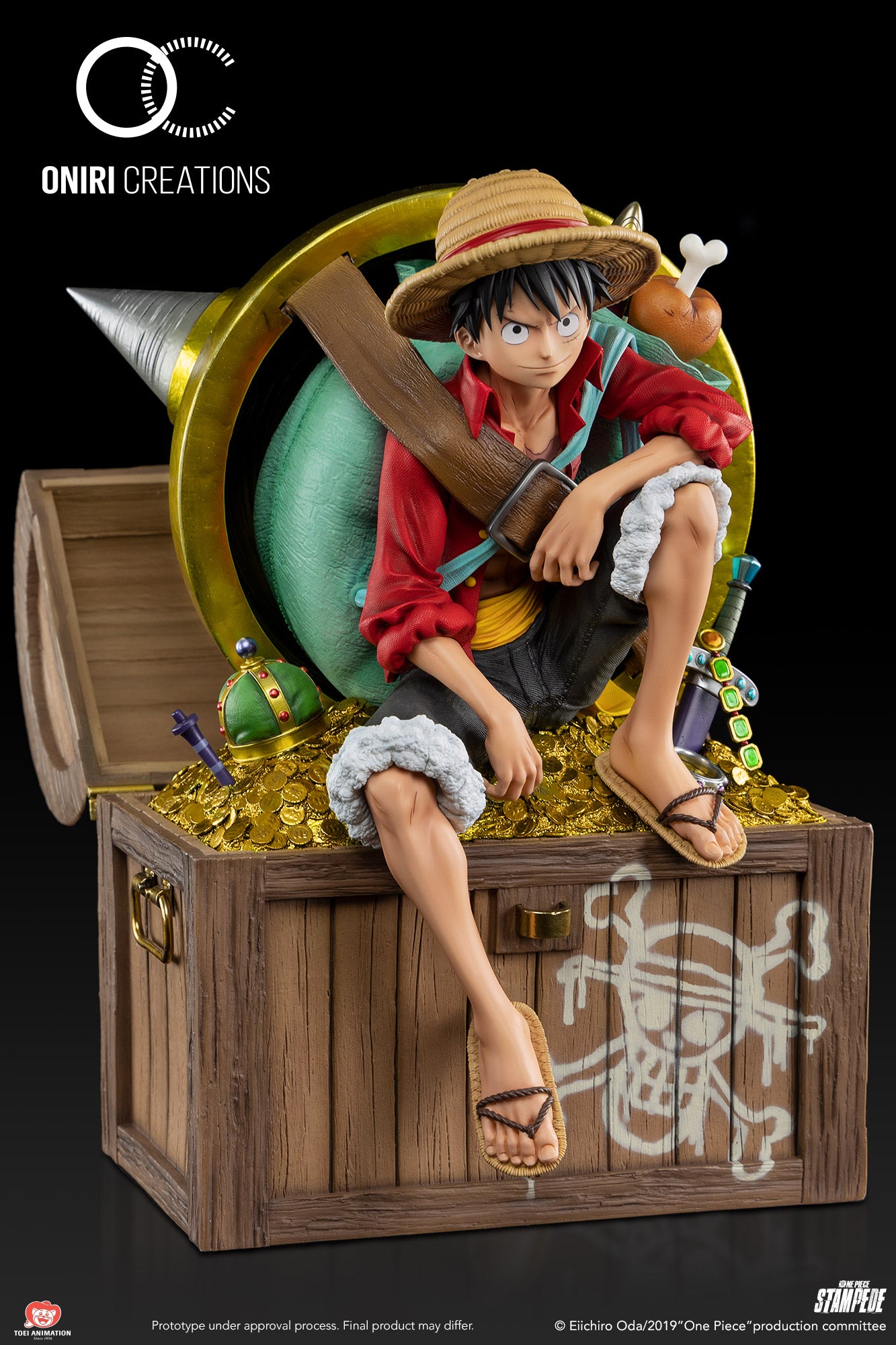 PRE-ORDER One Piece - Mugiwara No Luffy QSC 1/4