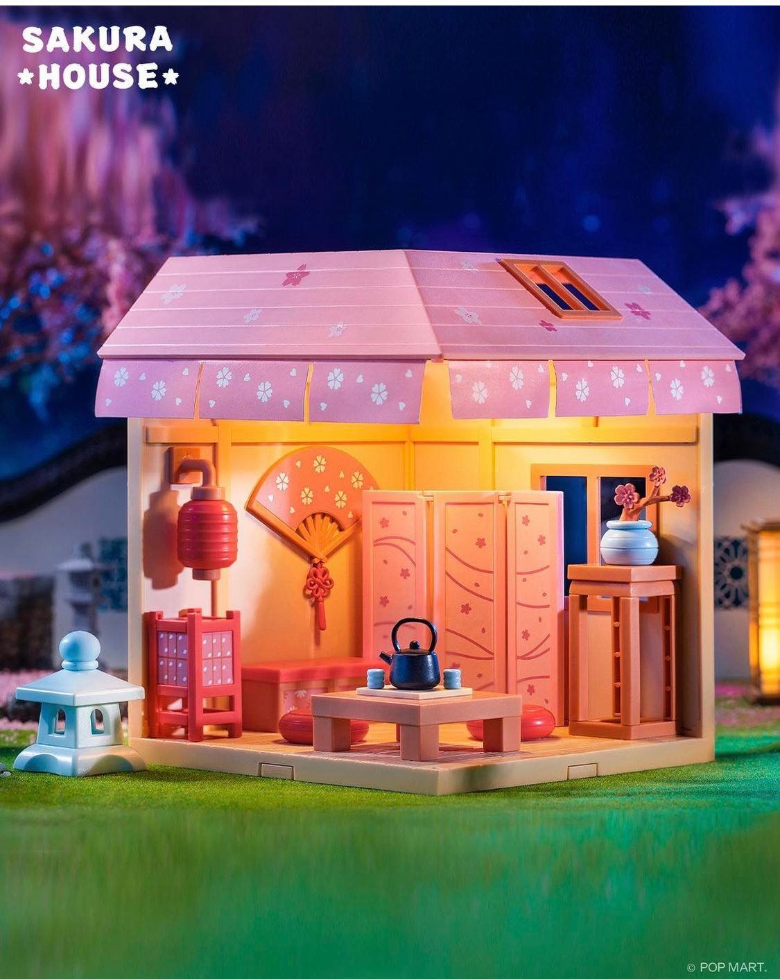 PRE-ORDER POP MART - Leisure Time - Sakura House Set