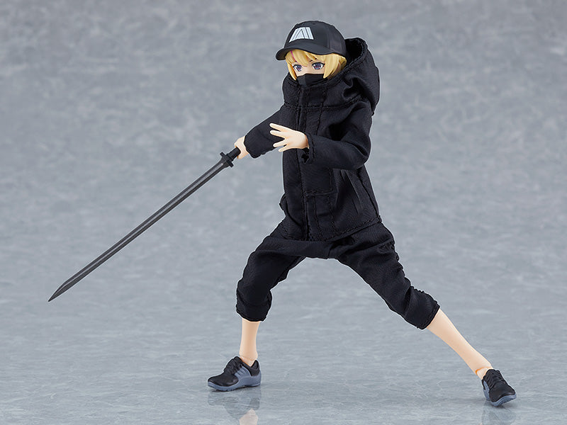 IN-STOCK Max Factory - figma 524 - figma Styles - Female Body (Yuki) with Techwear Outfit