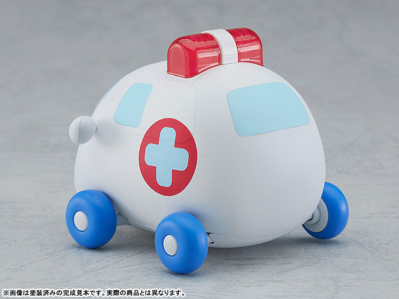 PRE-ORDER MODEROID - Pui Pui Molcar - Molcar Ambulance Molcar