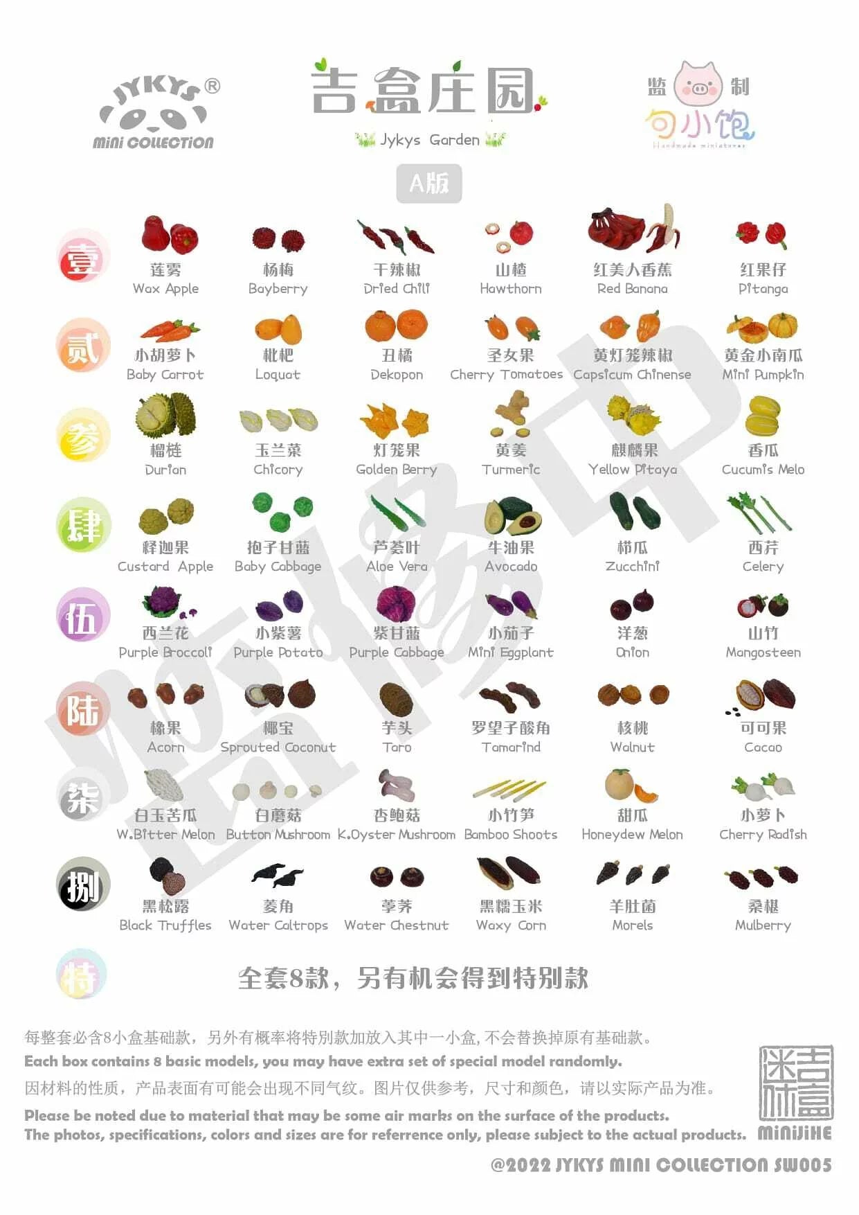 PRE-ORDER Jykys Garden: Type A [Box of 8]