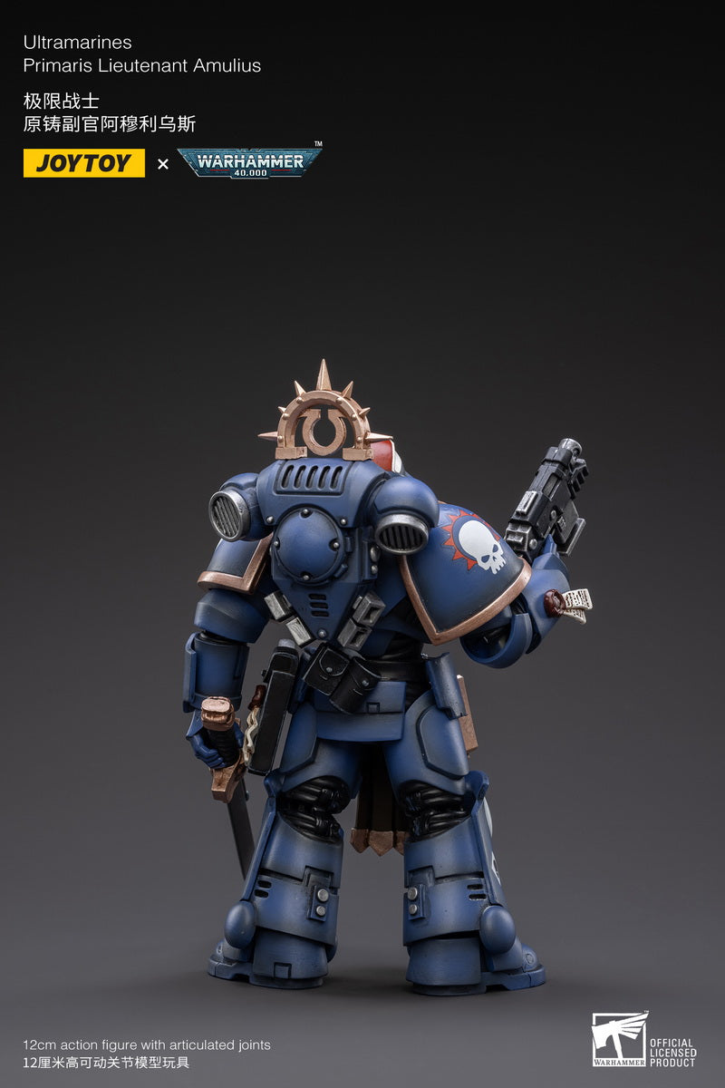 PRE-ORDER Warhammer 40k - Ultramarines - Primaris Lieutenant Amulius 1/18 [May 2023 Release]