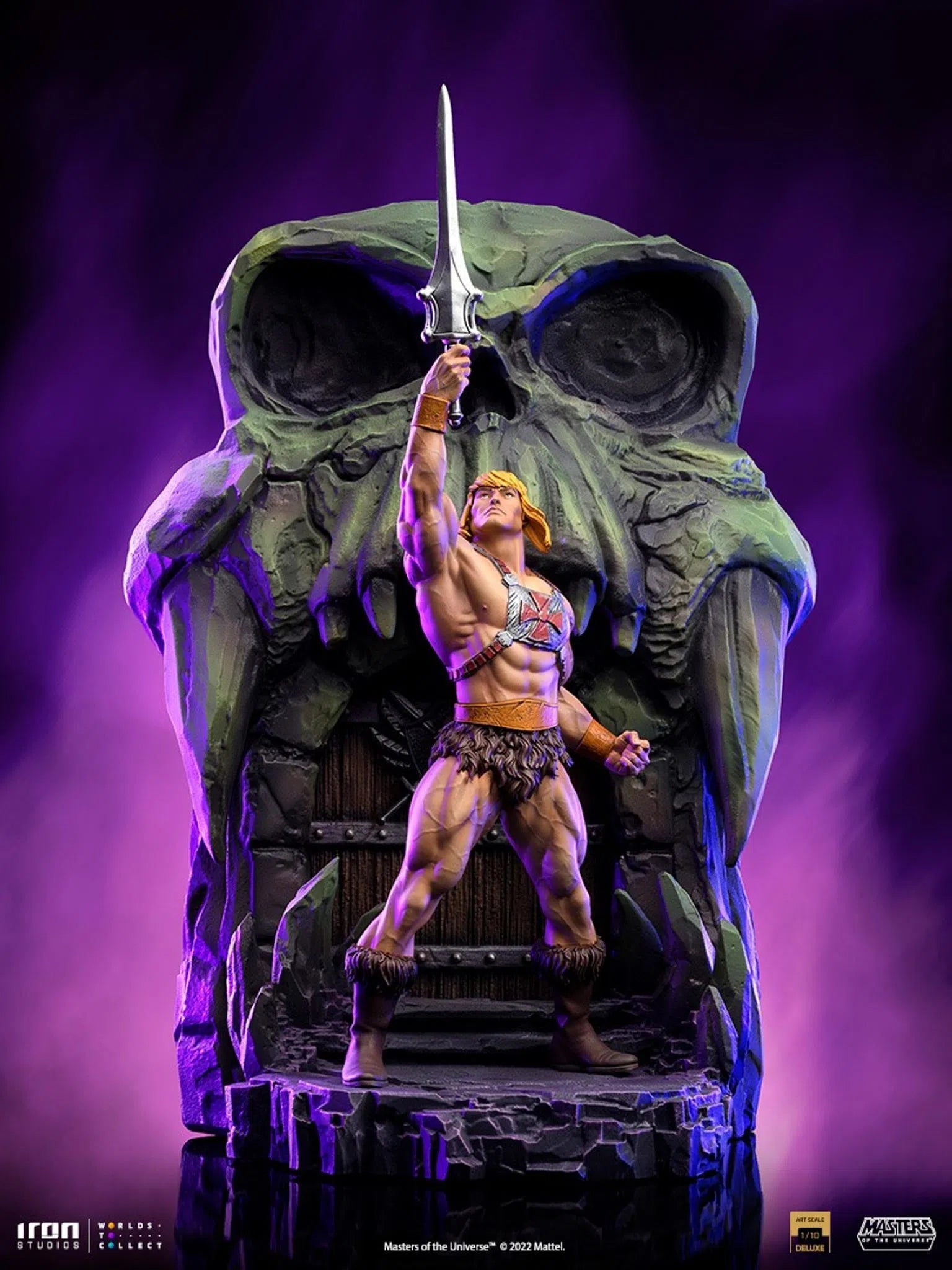 PRE-ORDER Masters of the Universe - He-Man Deluxe Art Scale 1/10