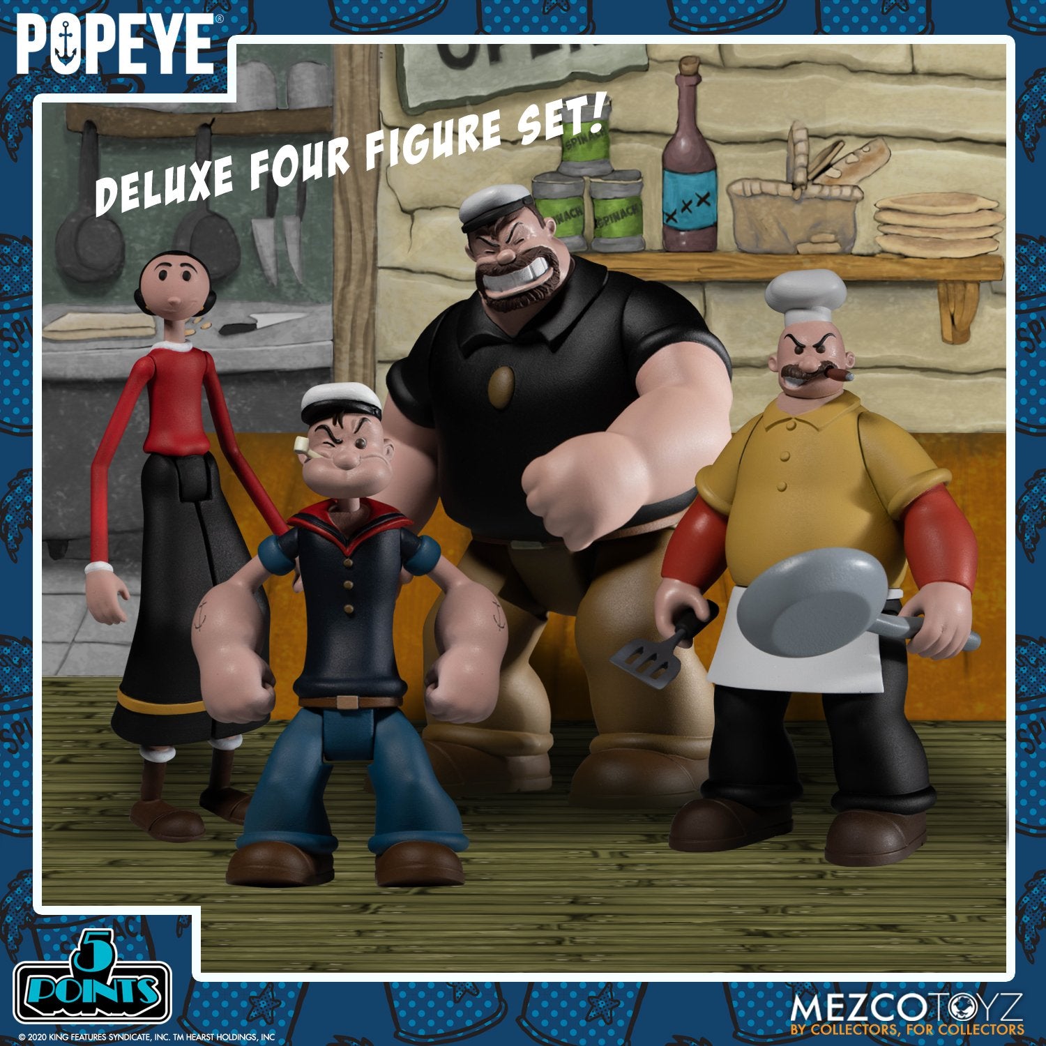 PRE-ORDER 5 Points - Popeye Boxed Set