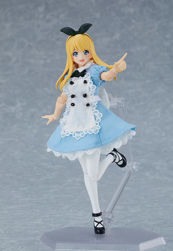IN-STOCK Max Factory - figma 598 - figma Styles - Female Body (Alice) with Dress + Apron Outfit