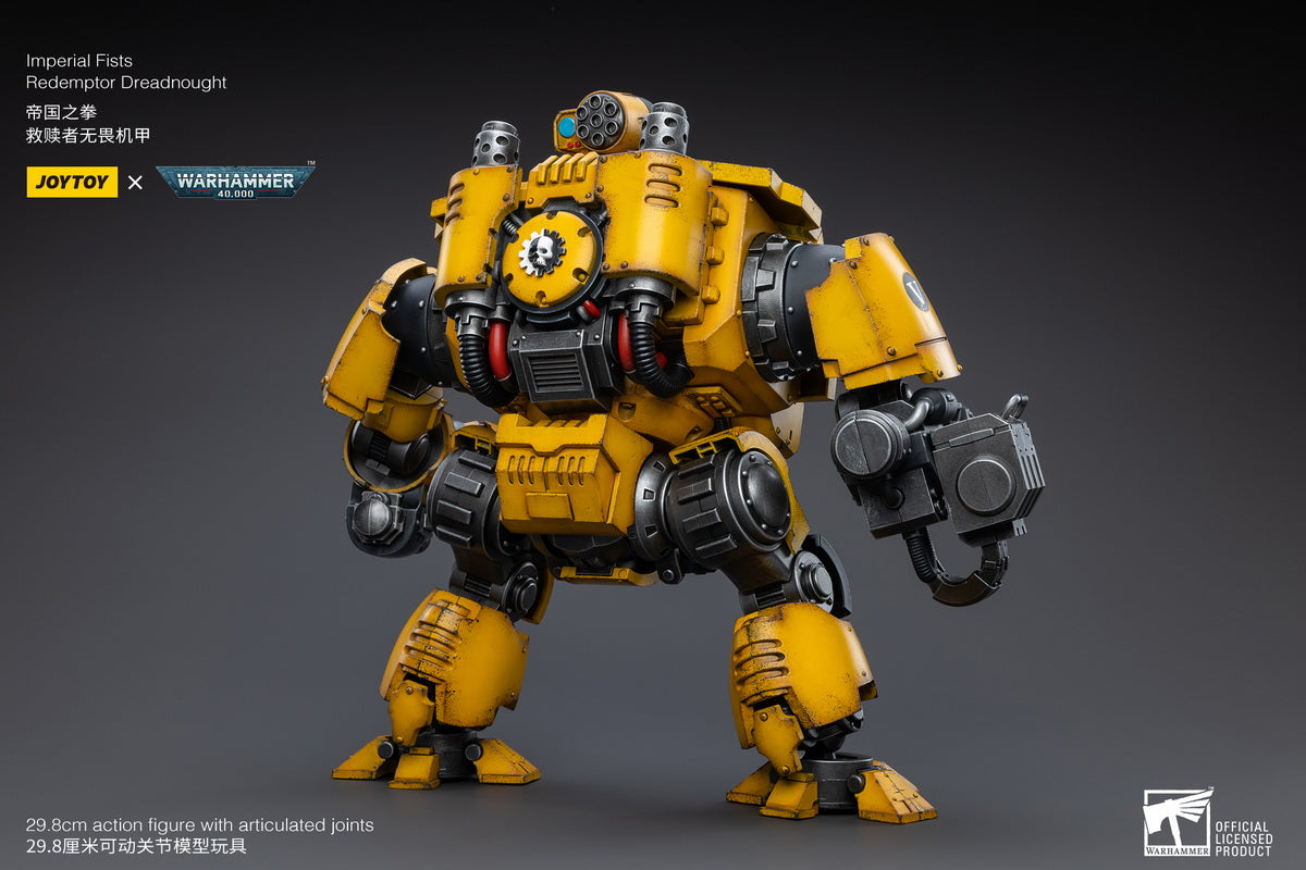 PRE-ORDER Warhammer 40k - Imperial Fists - Redemptor Dreadnought 1/18