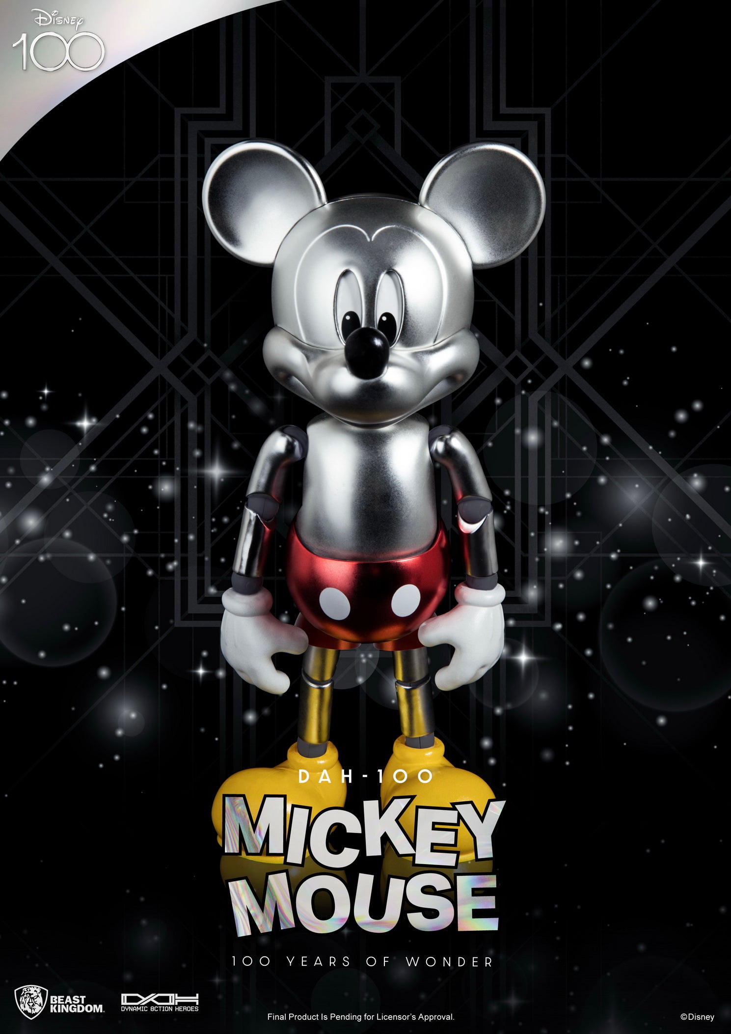 PRE-ORDER Dynamic 8action Heroes - Disney 100 Years of Wonder - Mickey Mouse