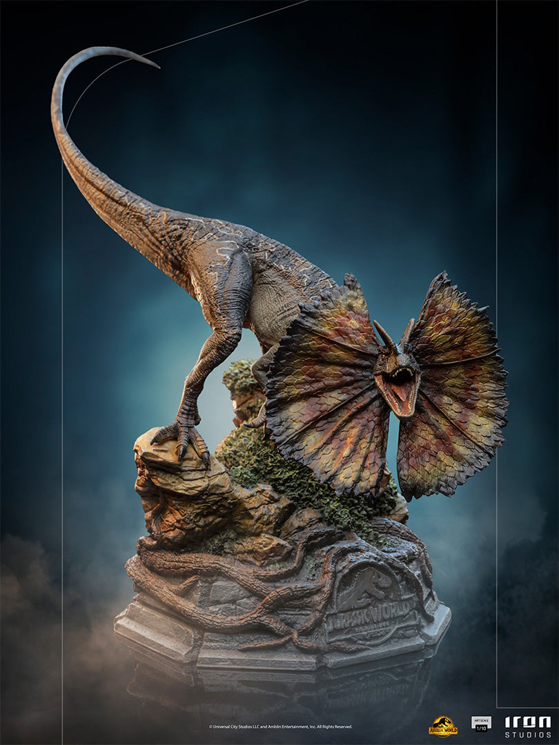 PRE-ORDER Jurassic World - Dilophosaurus Art Scale 1/10