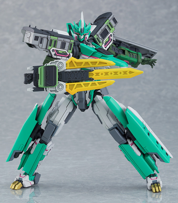 PRE-ORDER MODEROID - Shinkansen Henkei Robo Shinkalion Z - Shinklion Z E5 Hayabusa & Yamanote Set