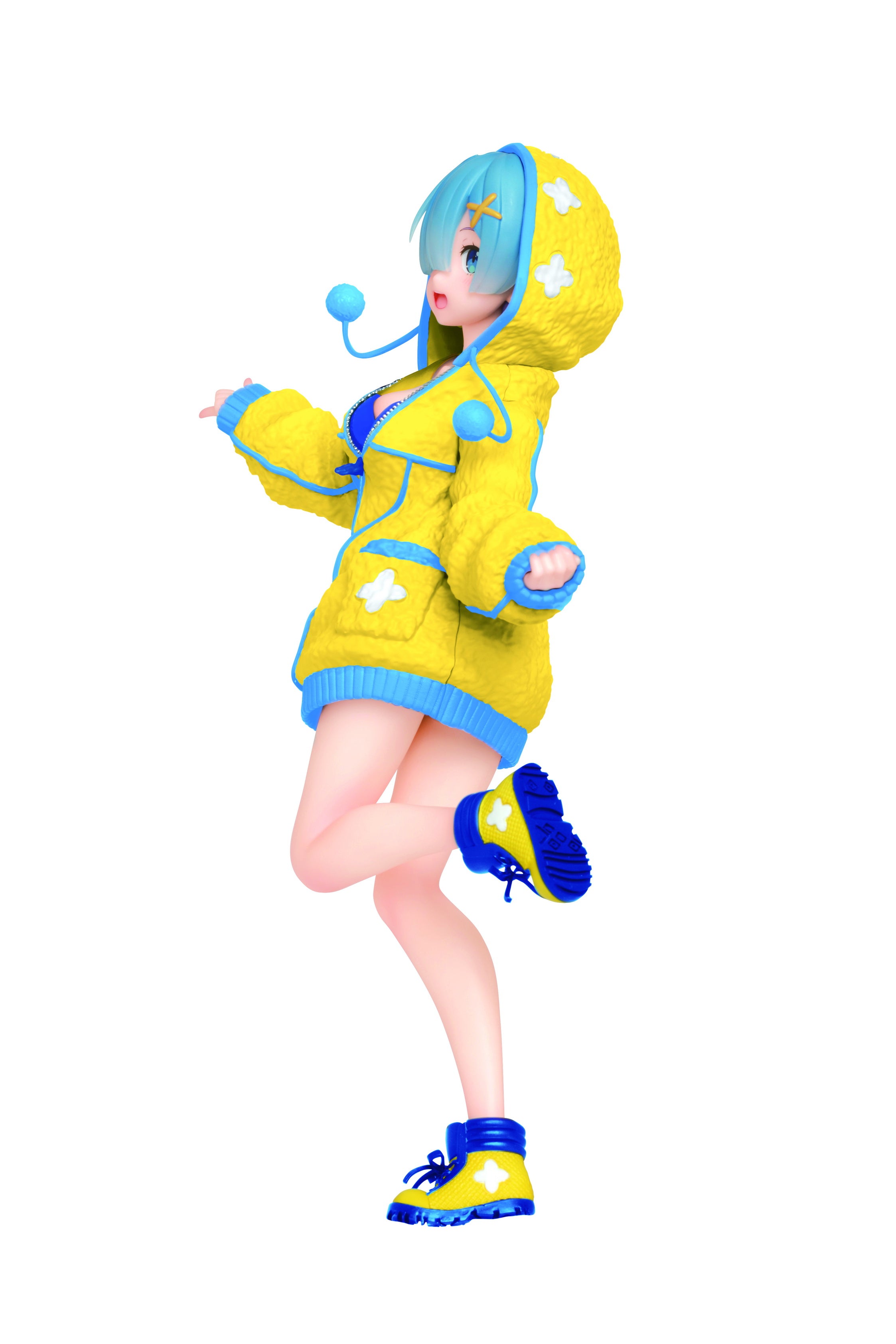 IN-STOCK Taito - Re:ZERO -Starting Life in Another World Figure - Rem: Fluffy Hoodie Renewal Ver.