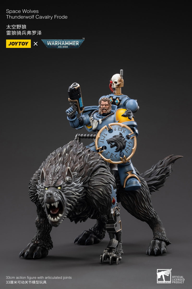 PRE-ORDER Warhammer 40k - Space Wolves - Thunderwolf Cavalry Frode 1/18 [May 2023 Release]