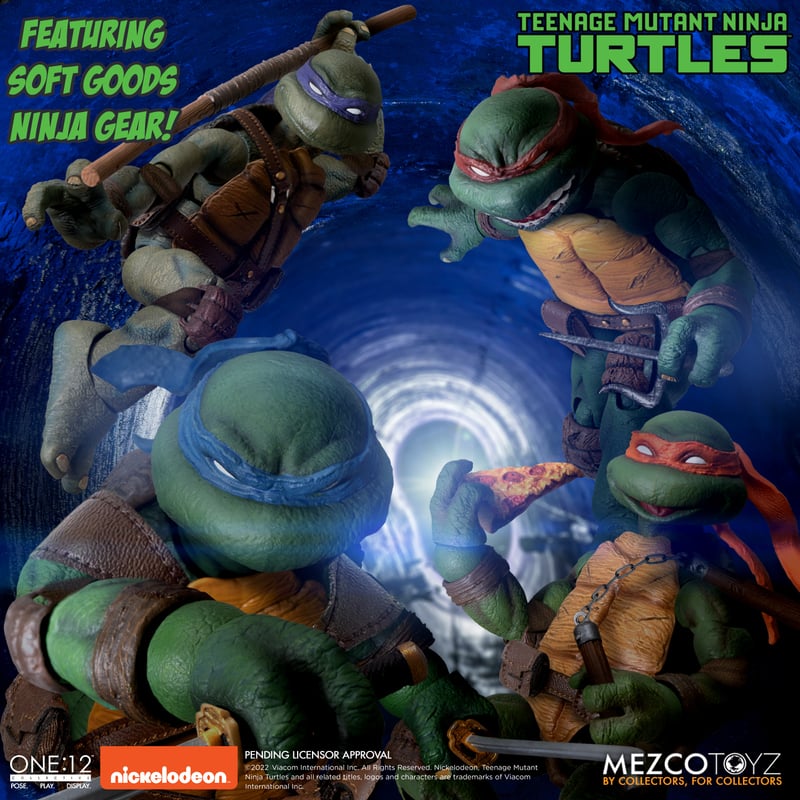 PRE-ORDER One: 12 Collective - Teenage Mutant Ninja Turtles Deluxe Boxed Set