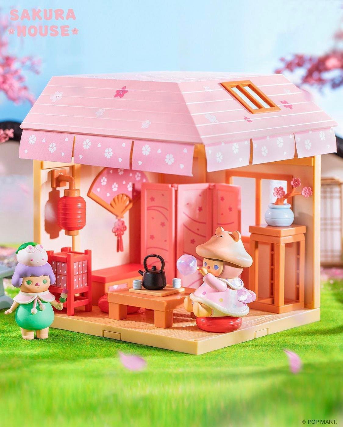 PRE-ORDER POP MART - Leisure Time - Sakura House Set