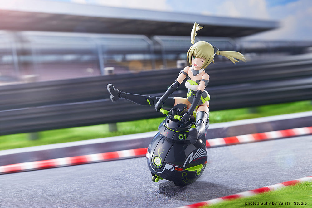 IN-STOCK Kotobukiya - Frame Arms Girl - FRAME ARMS GIRL INNOCENTIA [Racer] & NOSERU [Racing Specs Ver.]