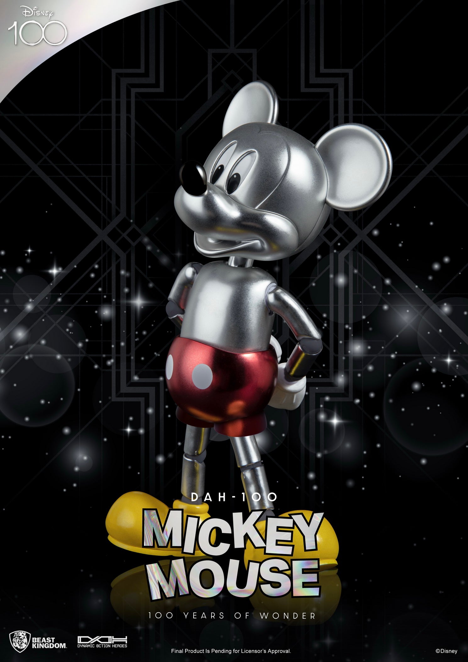 PRE-ORDER Dynamic 8action Heroes - Disney 100 Years of Wonder - Mickey Mouse
