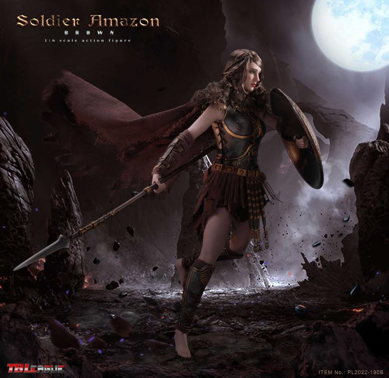 PRE-ORDER Soldier Amazon: Brown 1/6