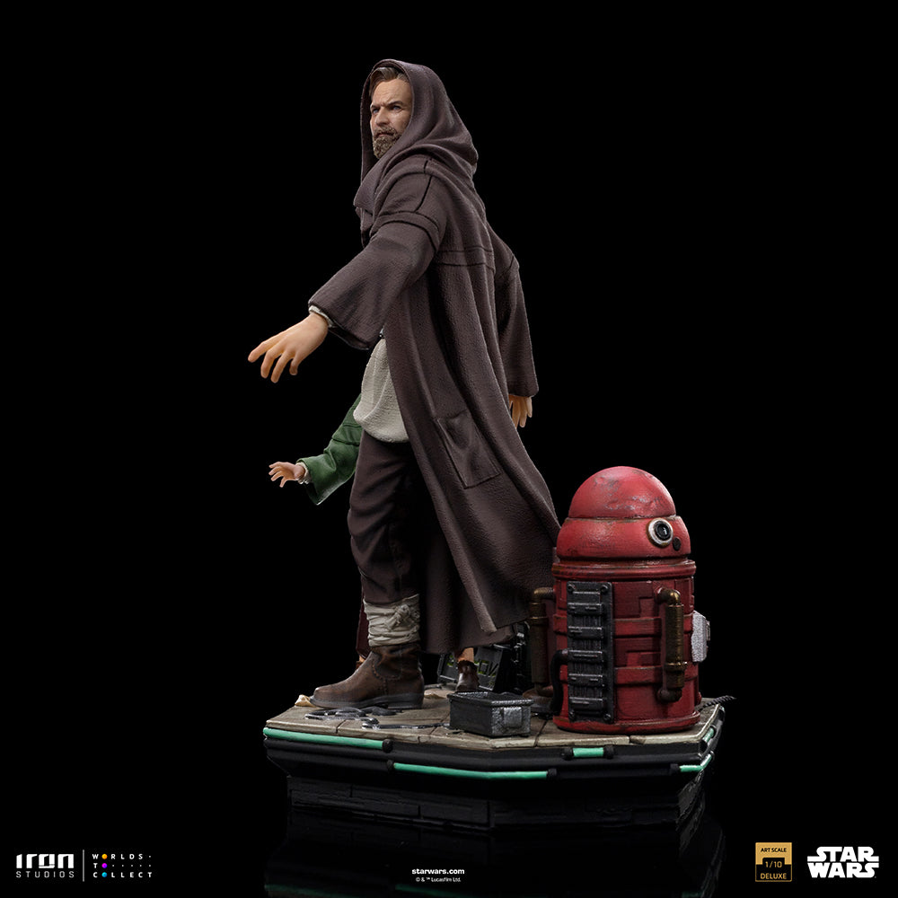 PRE-ORDER Star Wars - Obi-Wan and Young Leia BDS Art Scale 1/10