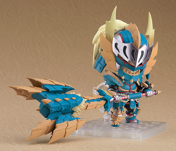 IN-STOCK CAPCOM - Nendoroid 1421 - MONSTER HUNTER WORLD: ICEBORNE - Hunter: Male Zinogre Alpha Armor Ver.
