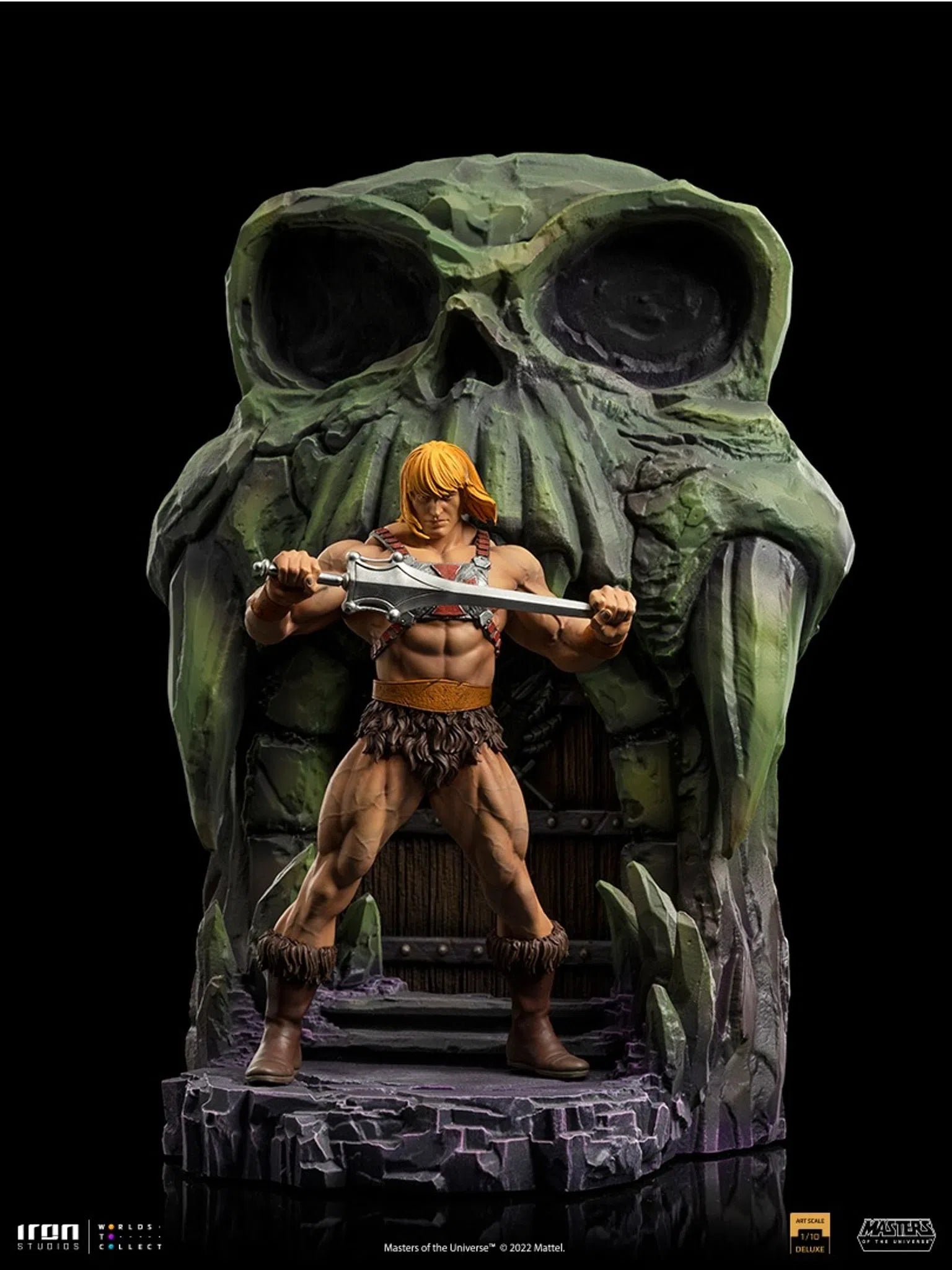 PRE-ORDER Masters of the Universe - He-Man Deluxe Art Scale 1/10