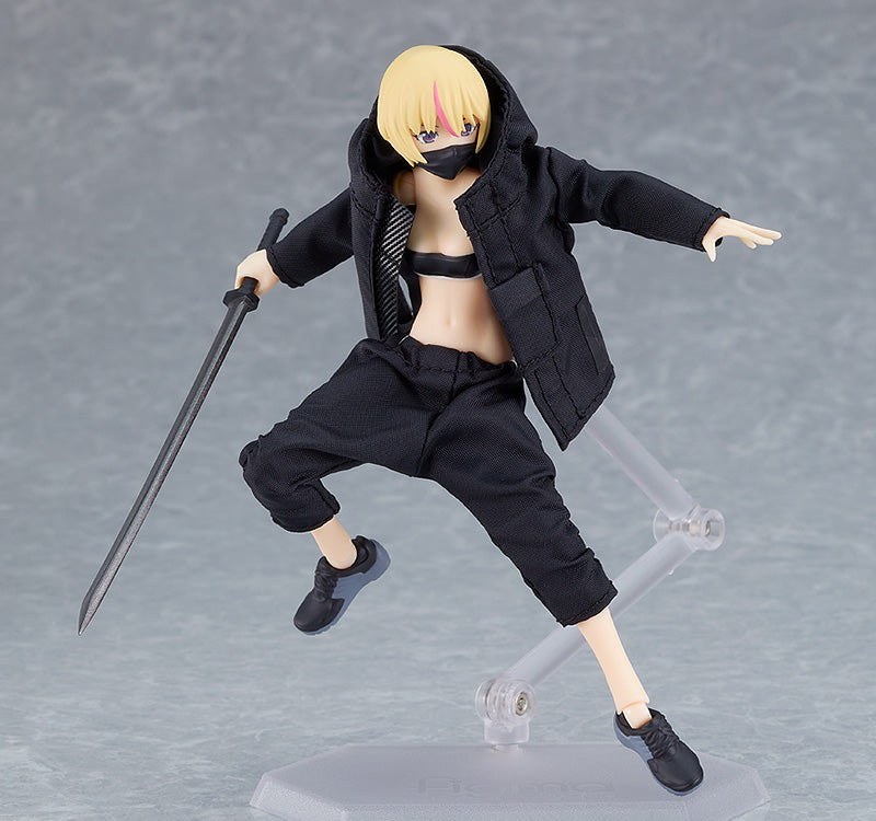 IN-STOCK Max Factory - figma 524 - figma Styles - Female Body (Yuki) with Techwear Outfit