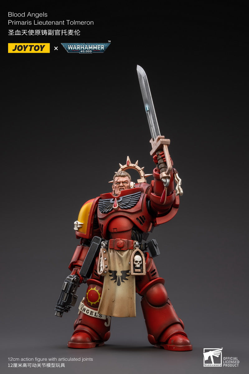PRE-ORDER Warhammer 40k - Blood Angels - Primaris Lieutenant Tolmeron 1/18 [May 2023 Release]