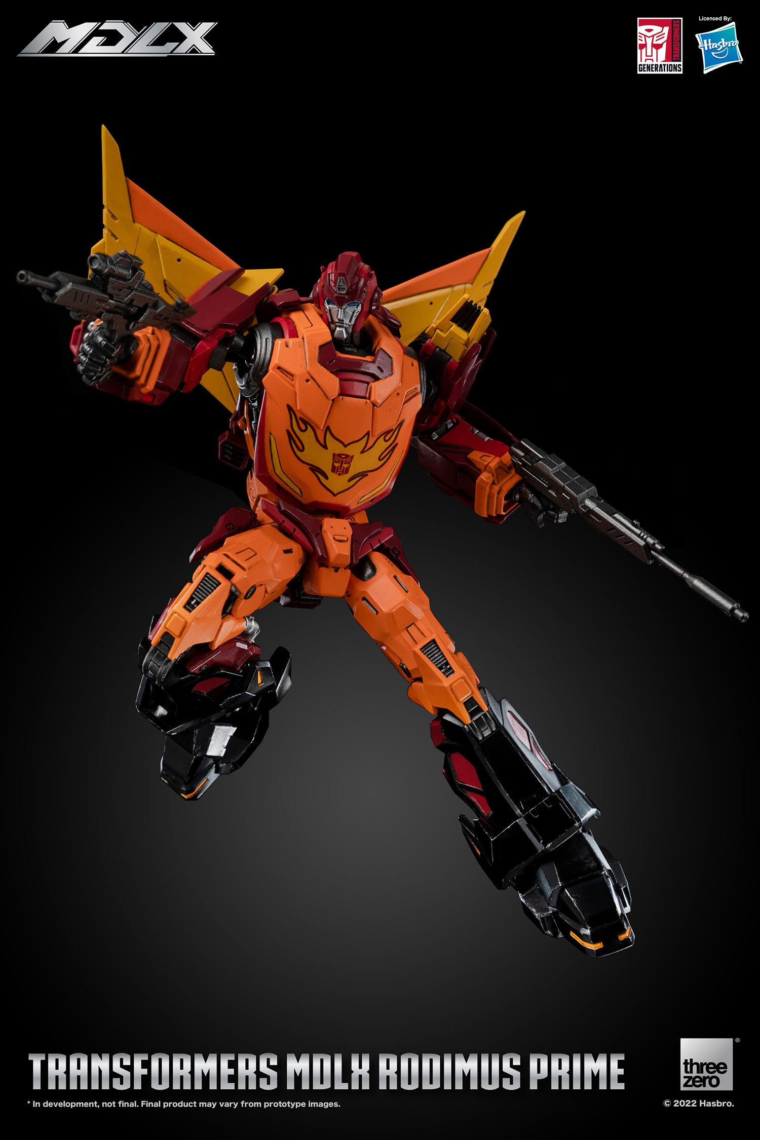 PRE-ORDER Transformers - MDLX Rodimus Prime