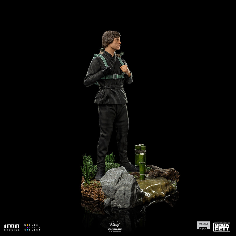 PRE-ORDER Star Wars: The Book of Boba Fett - Luke Skywalker and Grogu Training Version Art Scale 1/10