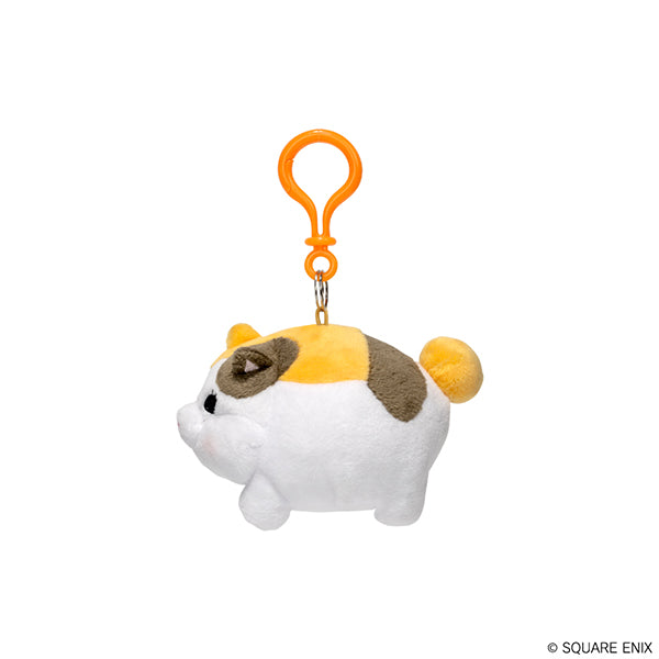 SPECIAL ORDER Final Fantasy XIV Plushie Keychain: Fat Cat [EXCLUSIVE]