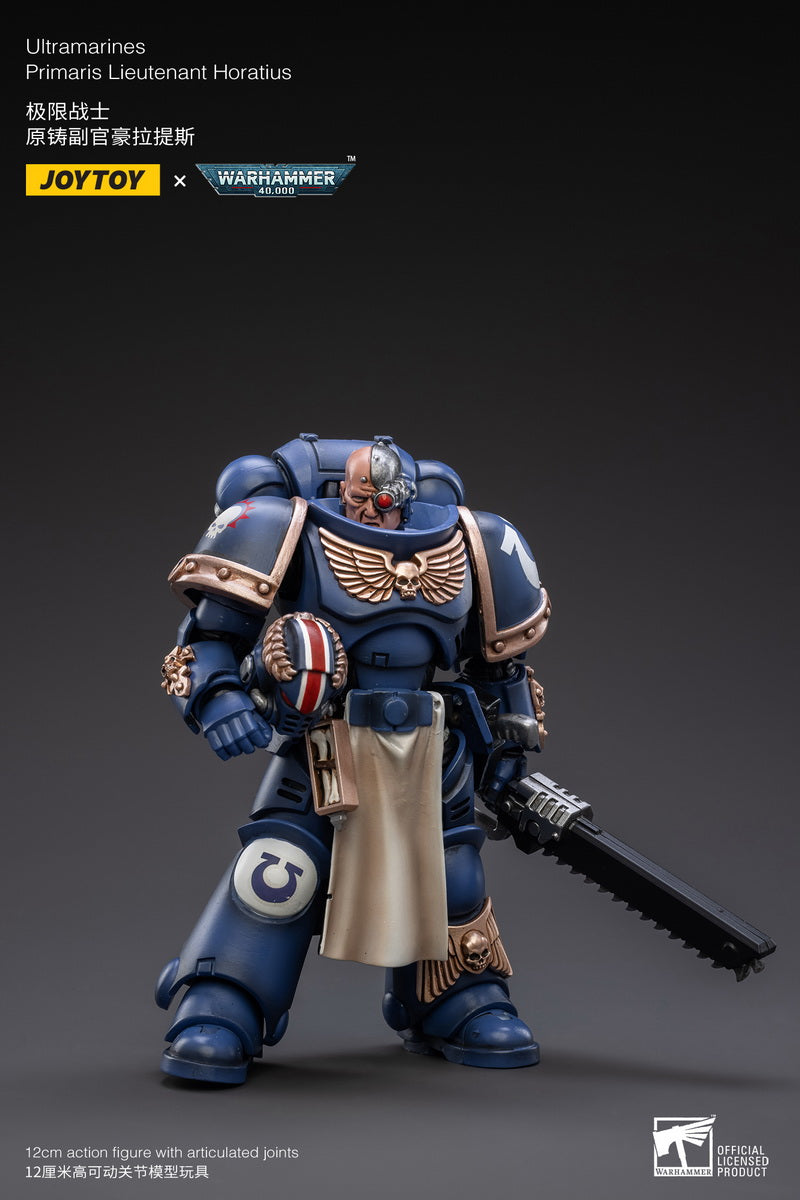 PRE-ORDER Warhammer 40k - Ultramarines - Primaris Lieutenant Horatius 1/18 [May 2023 Release]