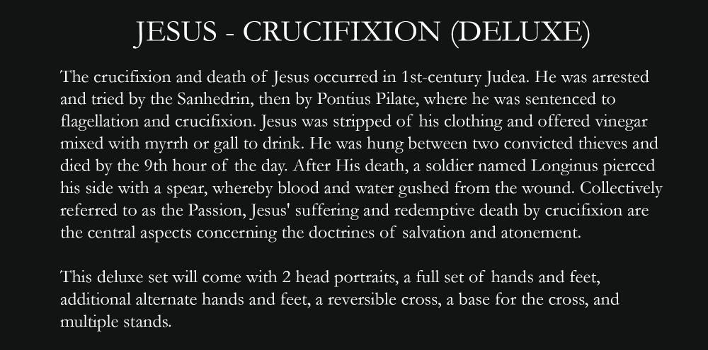 PRE-ORDER Biblical Adventures: Book Four - Jesus Christ: Crucifixion 1/12