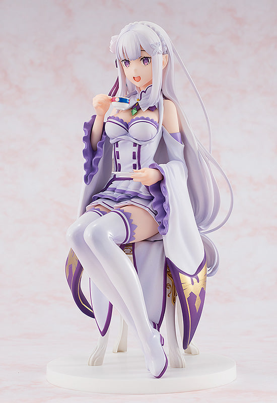 IN-STOCK Kadokawa - KDColle - Re:ZERO -Starting Life in Another World- - Emilia: Tea Party Ver. 1/7