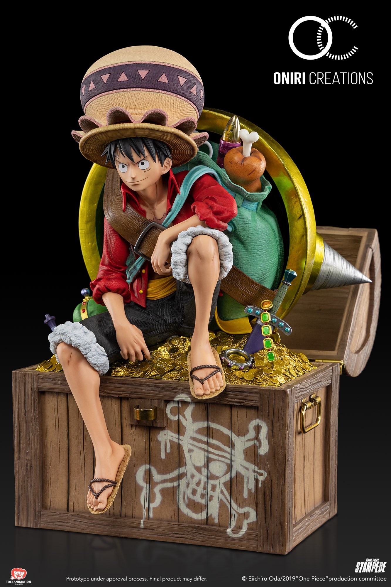PRE-ORDER One Piece - Mugiwara No Luffy QSC 1/4