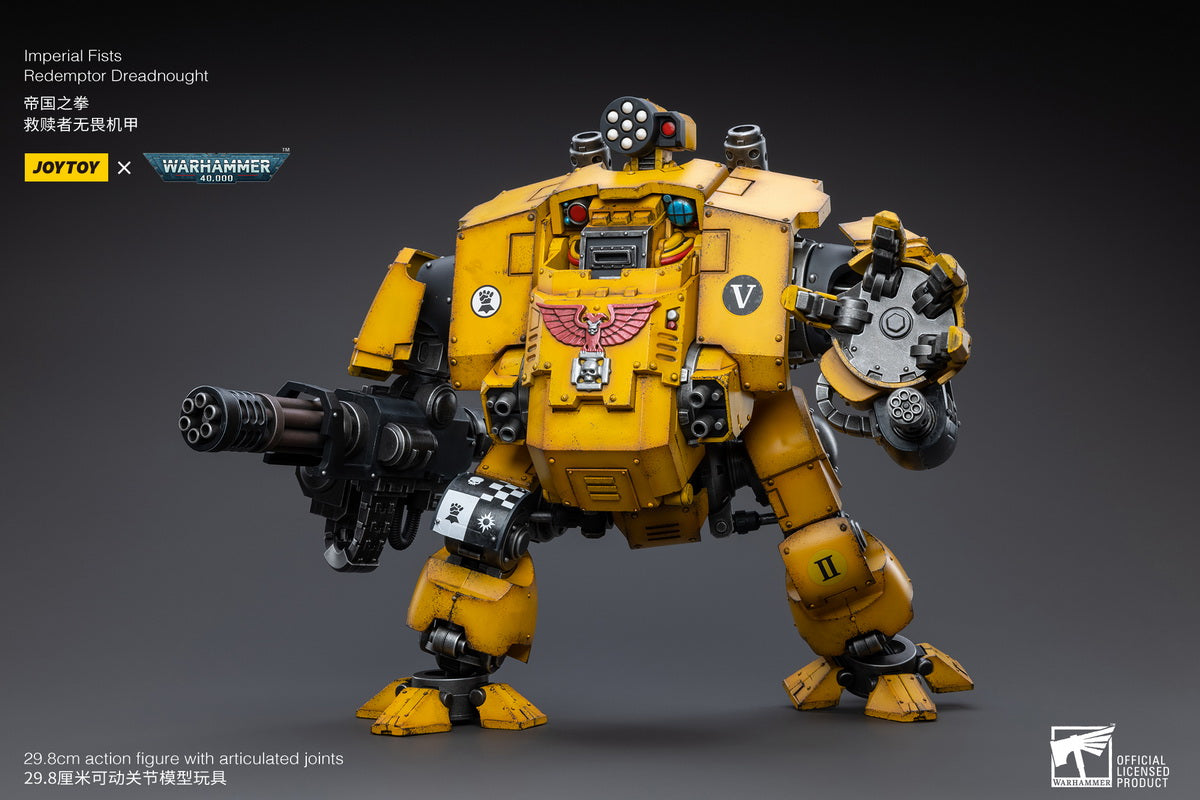 PRE-ORDER Warhammer 40k - Imperial Fists - Redemptor Dreadnought 1/18