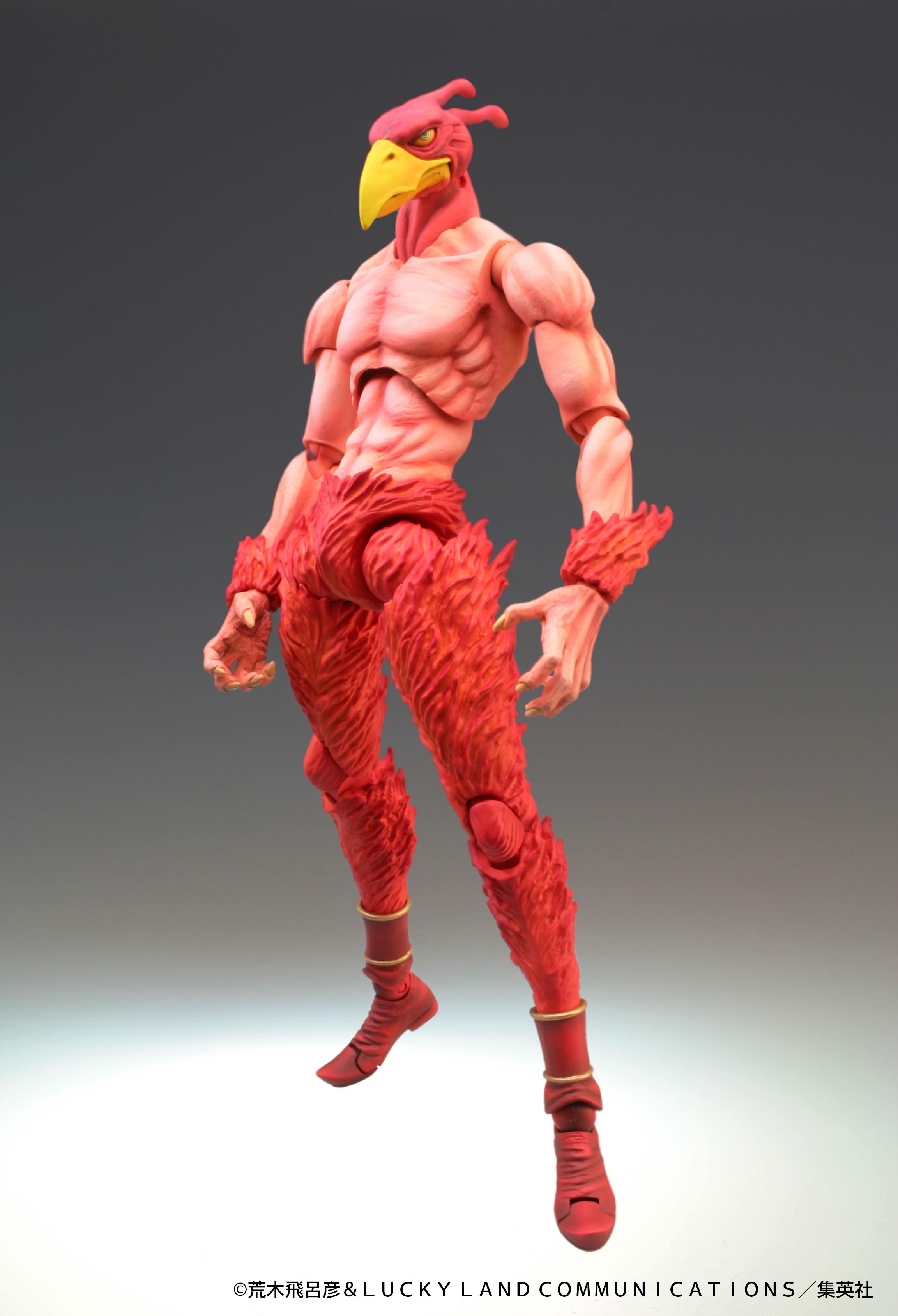 IN-STOCK  Medicos Entertainment  - Super Action Statue #07 - JoJo's Bizarre Adventure: Stardust Crusaders - Magician's Red (3rd Release)