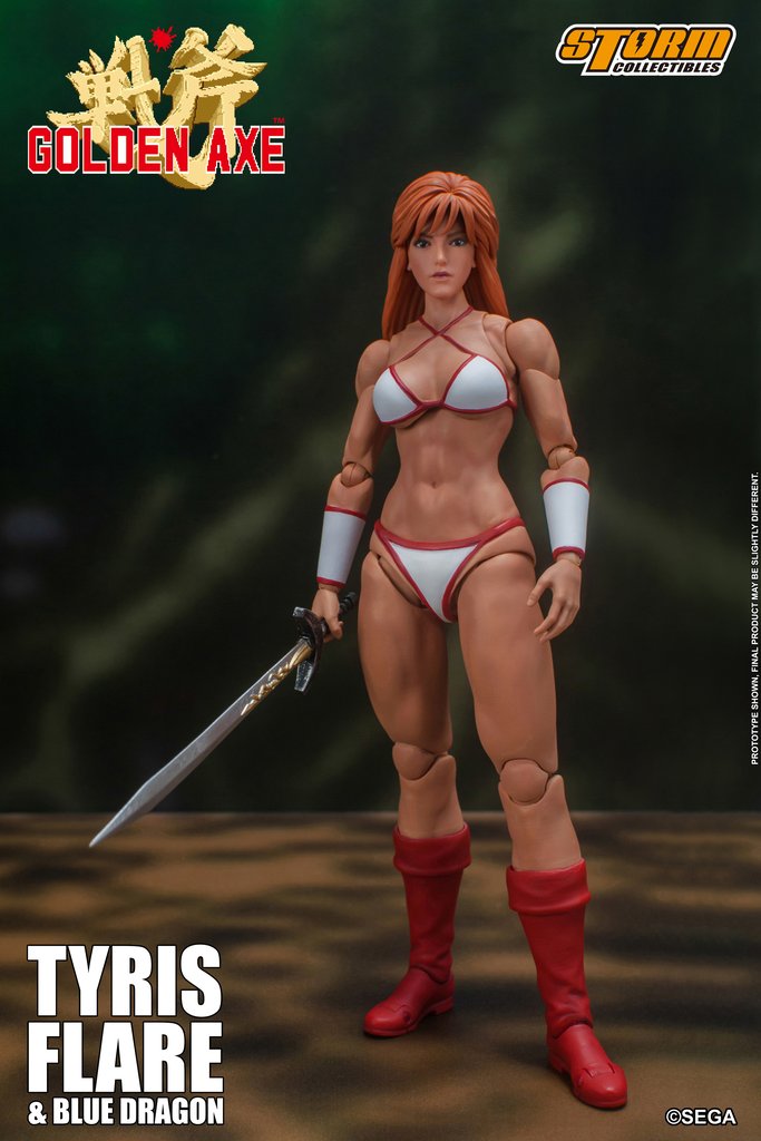 PRE-ORDER Golden Axe - Tyris Flare and Blue Dragon