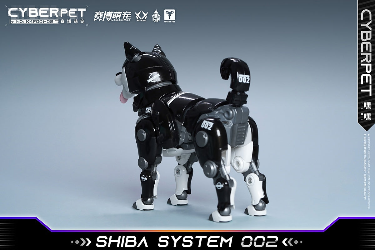 PRE-ORDER Cyber Cute Pet - KKP001-02 Mecha Shiba Inu - Hey Hey: Black