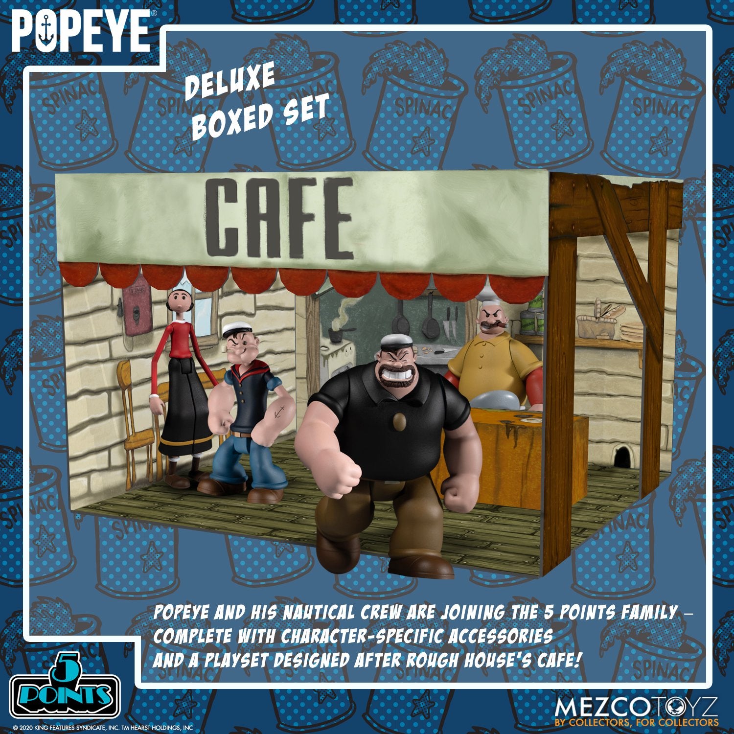 PRE-ORDER 5 Points - Popeye Boxed Set