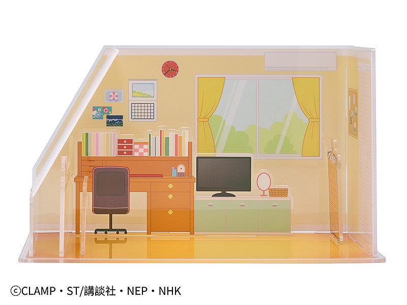 PRE-ORDER Cardcaptor Sakura: Clear Card Acrylic Diorama Background: Sakura's Bedroom