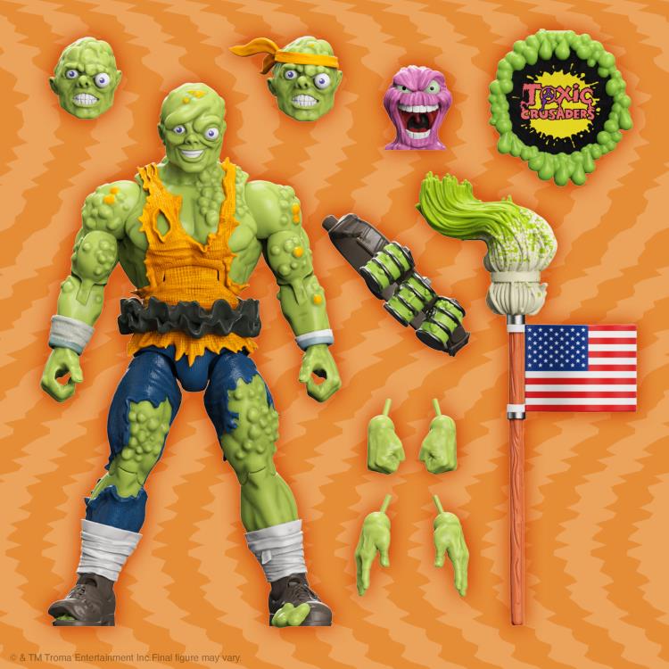 PRE-ORDER Toxic Crusaders Ultimates Wave 3 - Toxie