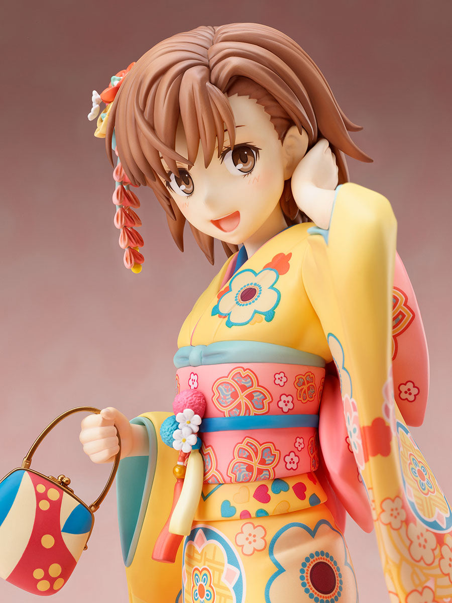 PRE-ORDER F:Nex - A Certain Scientific Railgun T - Mikoto Misaka: Furisode Ver. 1/7